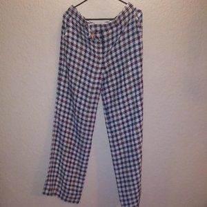 EQUIPMENT FEMME PLAID PANTS (WOMEN)